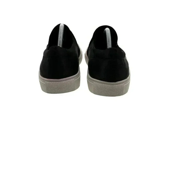 Whirl Slip On Canvas Women 10 Geometric black gold silver geometric rhinestones - Picture 5 of 8